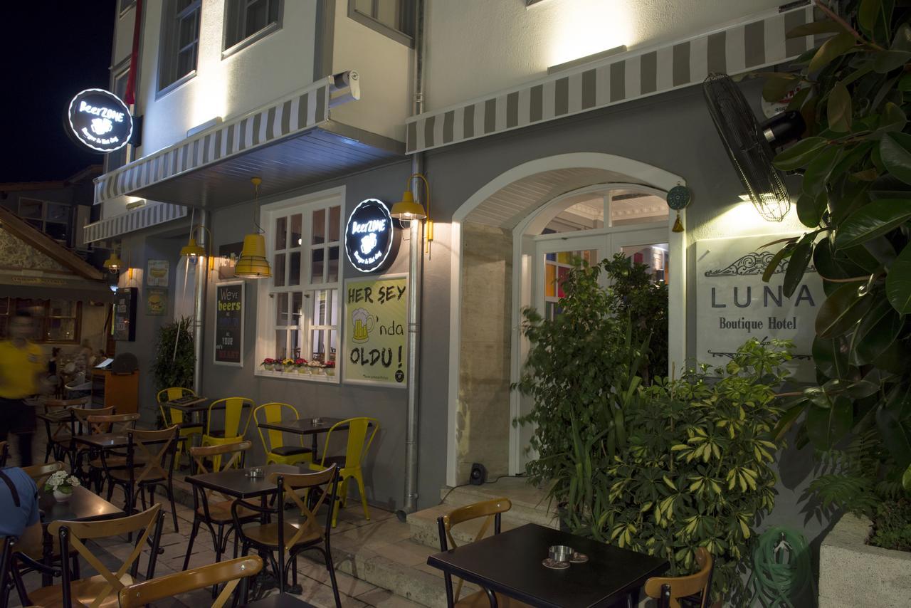 Luna Hotel Kaleici Анталья Экстерьер фото